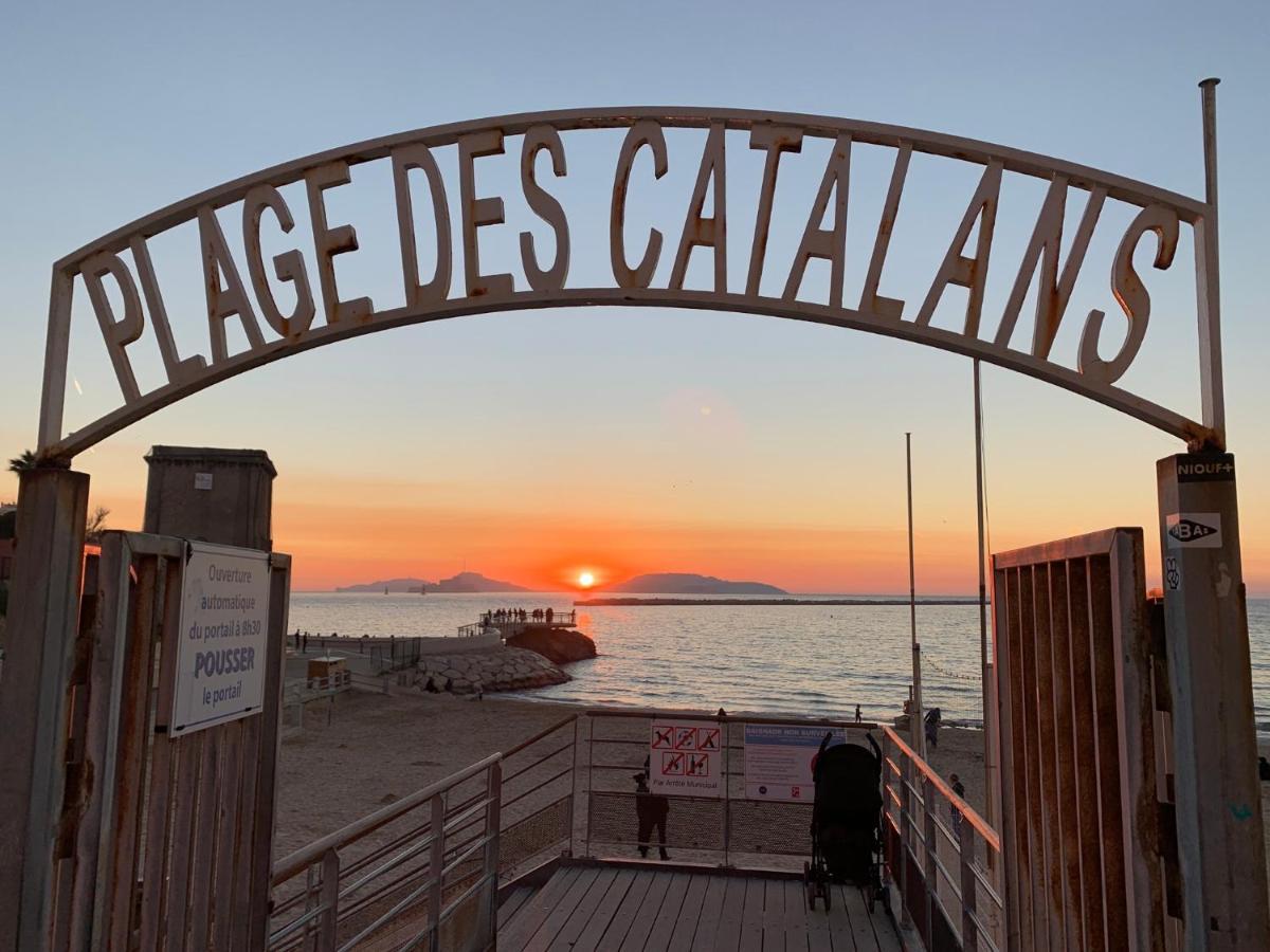 Escale Marseillaise, Grand T2 Calme, Pres Du Vieux Port Pour 2 A 4 Personnes, Nettoyage Rigoureux Lejlighed Marseille Eksteriør billede