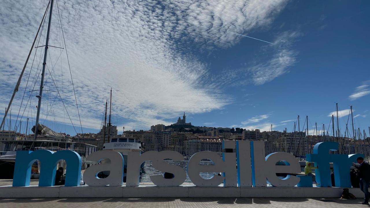 Escale Marseillaise, Grand T2 Calme, Pres Du Vieux Port Pour 2 A 4 Personnes, Nettoyage Rigoureux Lejlighed Marseille Eksteriør billede